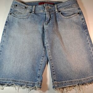 Guess Bermuda Jeans Shorts Womens Size 27 Stretch Y2K